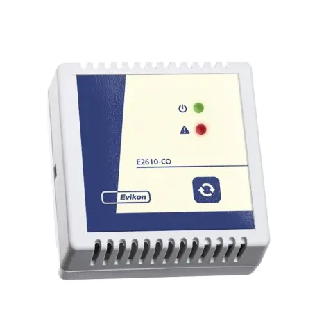 Produktfoto 1 von CO Detector, Two SPDT relays 0...200 ppm CO, 24 VDC/AC, Default alarm set-points 25 ppm / 125 ppm CO