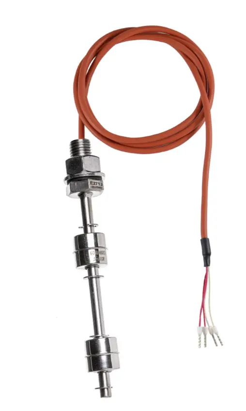 Produktfoto 1 von Float switch stainless steel, CO contacts, 3m silicone cable