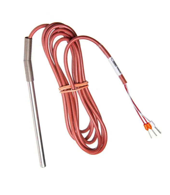 Produktfoto 1 von Temperature sensor PT100, 4x80mm, <200°C, 3m cable