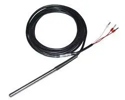 Produktfoto 1 von Temperature sensor PT100, 5x50 mm, teflon cable 6m