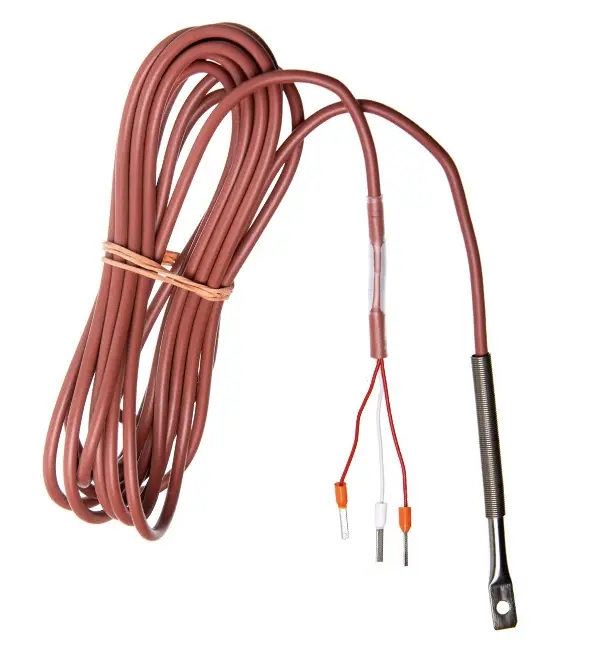 Produktfoto 1 von Temperature sensor PT100, M3 screw, 250C, 3m cable