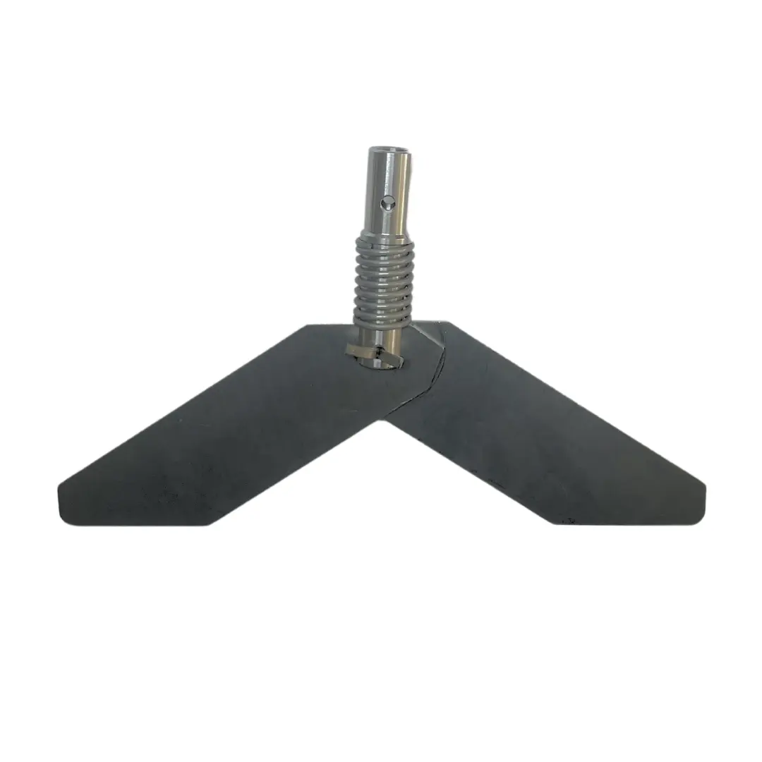 Produktfoto 1 von Metal vane, double, hinged, 98 x 200mm double sided, SS 303, G1"/M32 bore, (28mm)