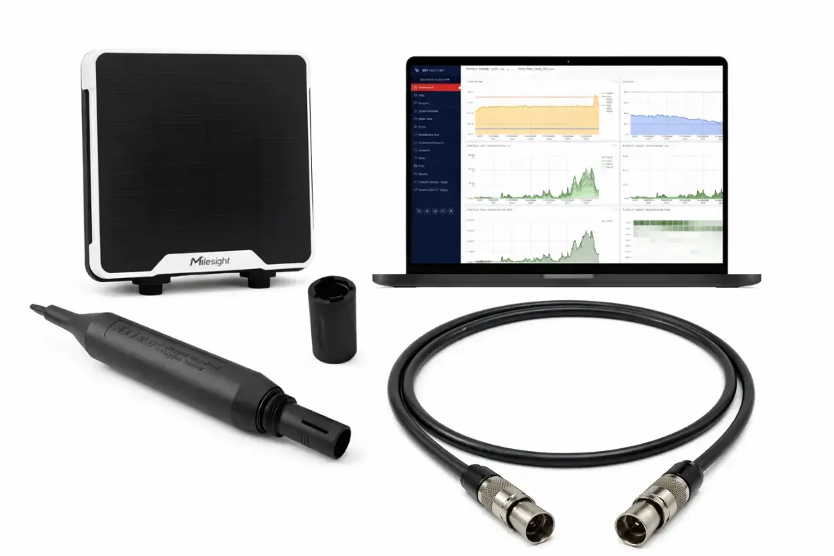 Produktfoto 1 von RDO Sensor IoT Monitoring Kit - Basic (0-60mg/l, RS485, 10m cable, NB-IoT)