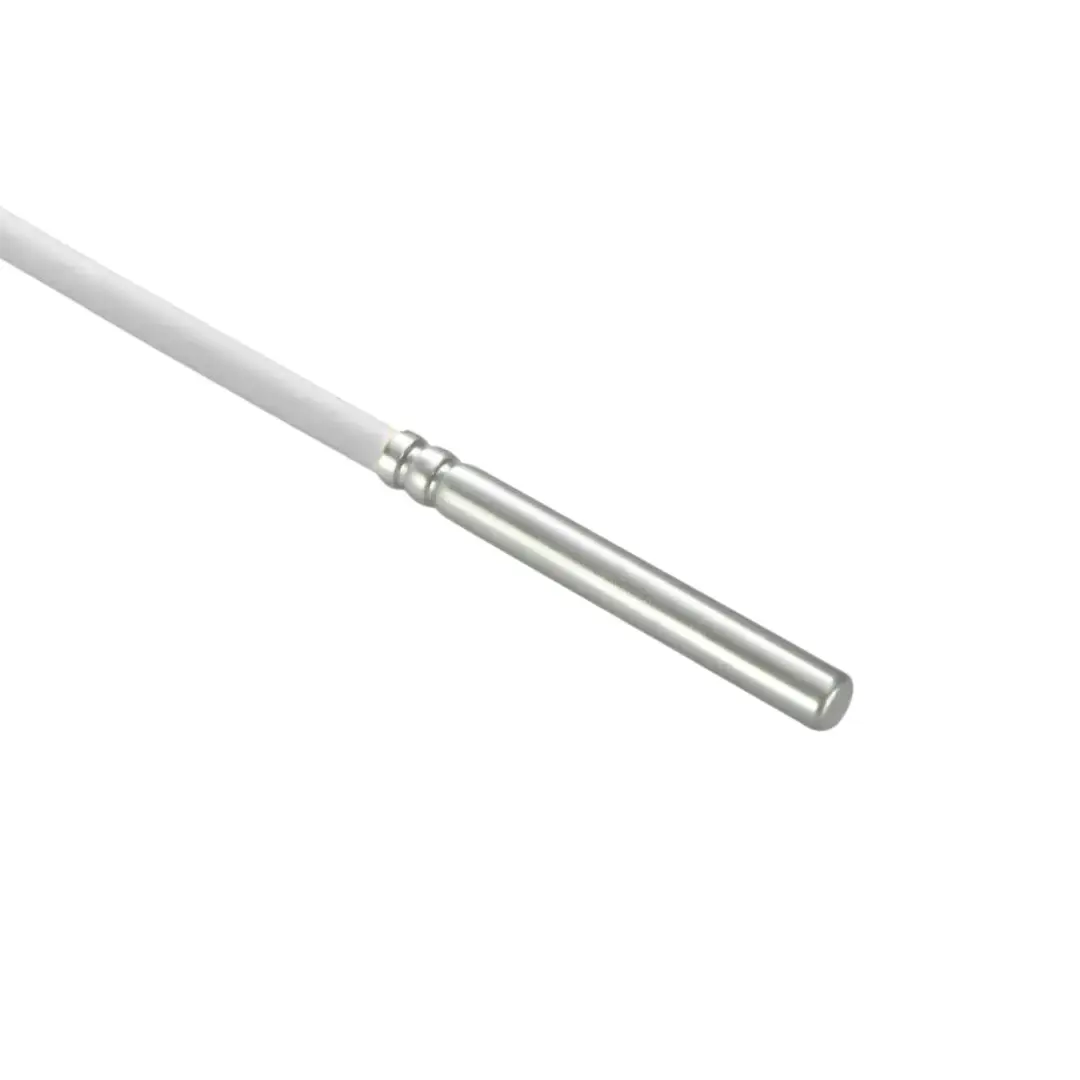 Produktfoto 1 von Temperature sensor PT100, 3x30mm, 3-wire, 3m PFA cable, -190°C to +260°C, class B