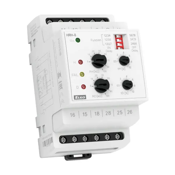 Produktfoto 1 von Level relay HRH-8, 230 VAC
