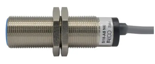 Inductive sensor SI18-A5, 20-250AC, M18, NO, 5mm, 2m cable