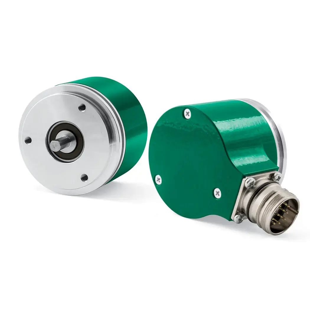 Produktfoto 1 von Encoder IQ58, programm., uni, sharp 10 mm, radial M23