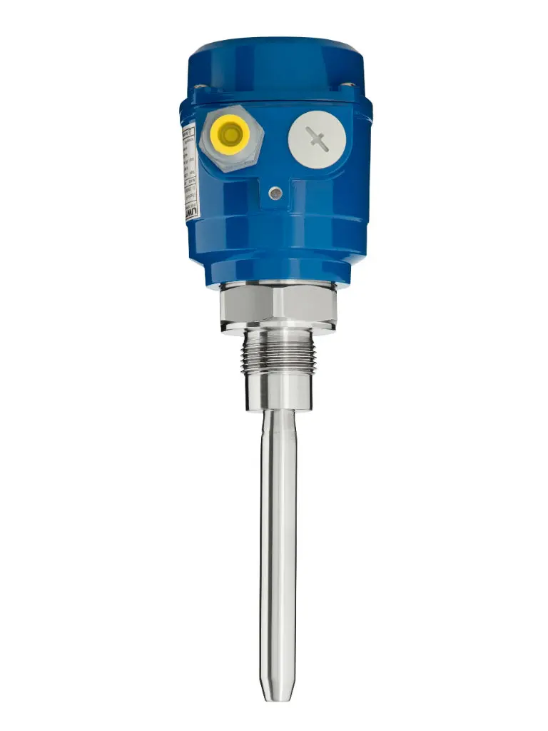 Produktfoto 1 von Level sensor vibrating-rod, G1 1/2", 21-230VAC/22-45VDC supply, DPDT relay, L=160mm