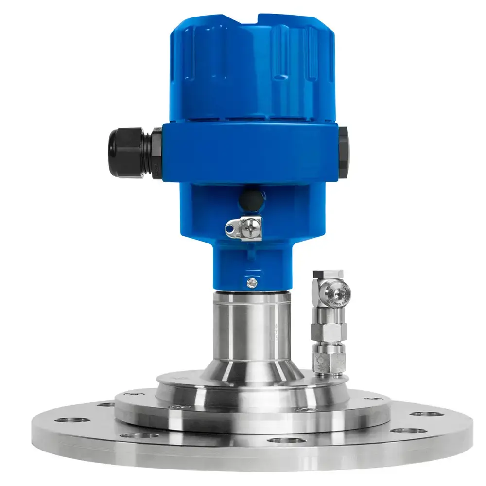 Produktfoto 1 von Radar sensor NR3300, DN100 SS flange, 4-20 mA HART, with display