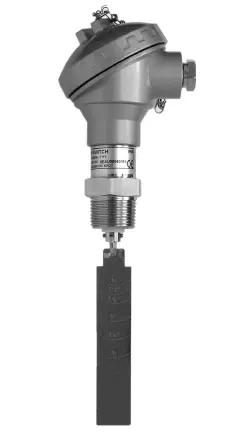 Produktfoto 1 von Flow switch, G 1", max +140°C, NO + NC, 120 V, 0.5 A, 10W