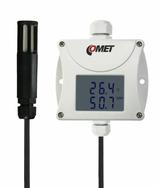 Produktfoto 1 von Temperature and Humidity sensor, -30/+105 °C, 0/100 %rh, 2 x 4-20 mA, 4 m cable