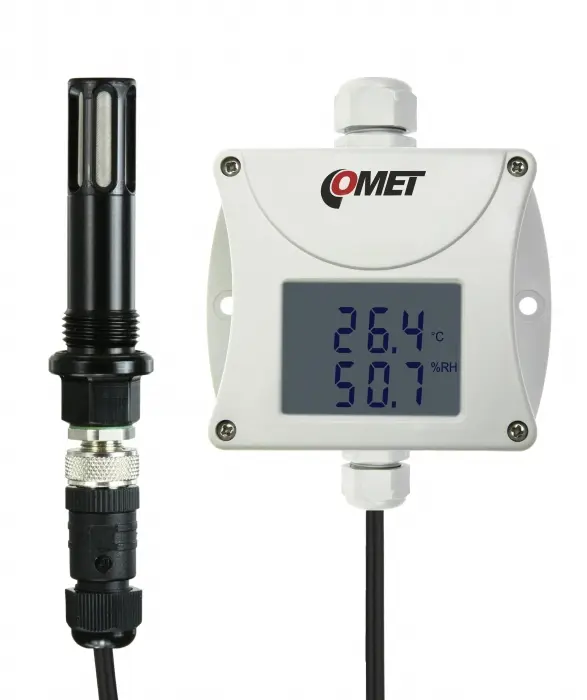Produktfoto 1 von Compressed air RH+T+Tdp sensor with 4-20mA output, cable 4 meters