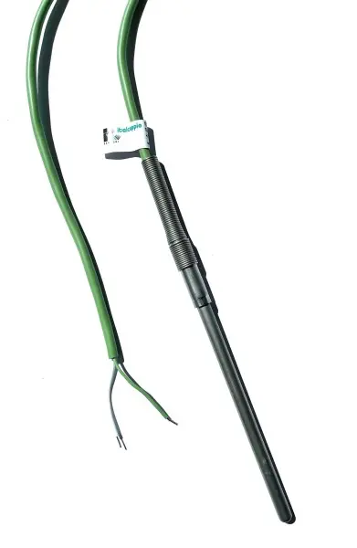 Produktfoto 1 von Thermocouple K, 6x100mm, +1150°C, cable 2m (TCE#2000BH2SI-6--0100DX)