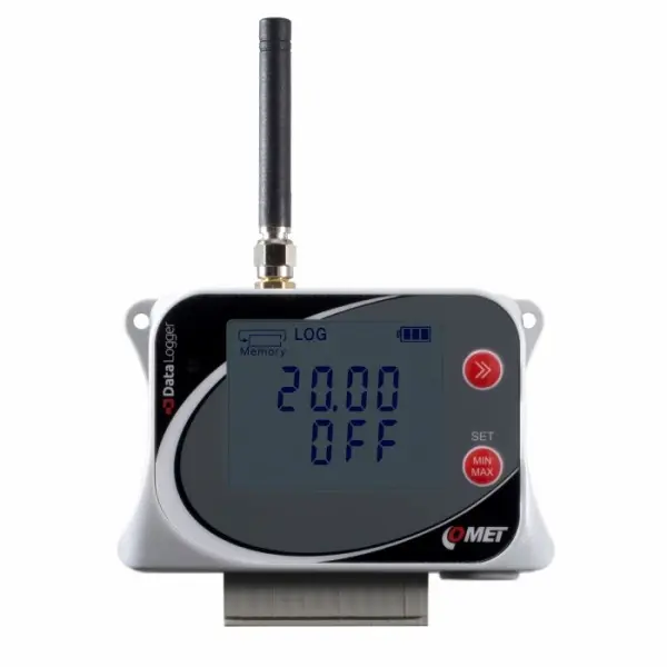 Produktfoto 1 von Data logger, GSM, 3 x 0-20 mA, 1 xbin, 5200 mAh, IP20