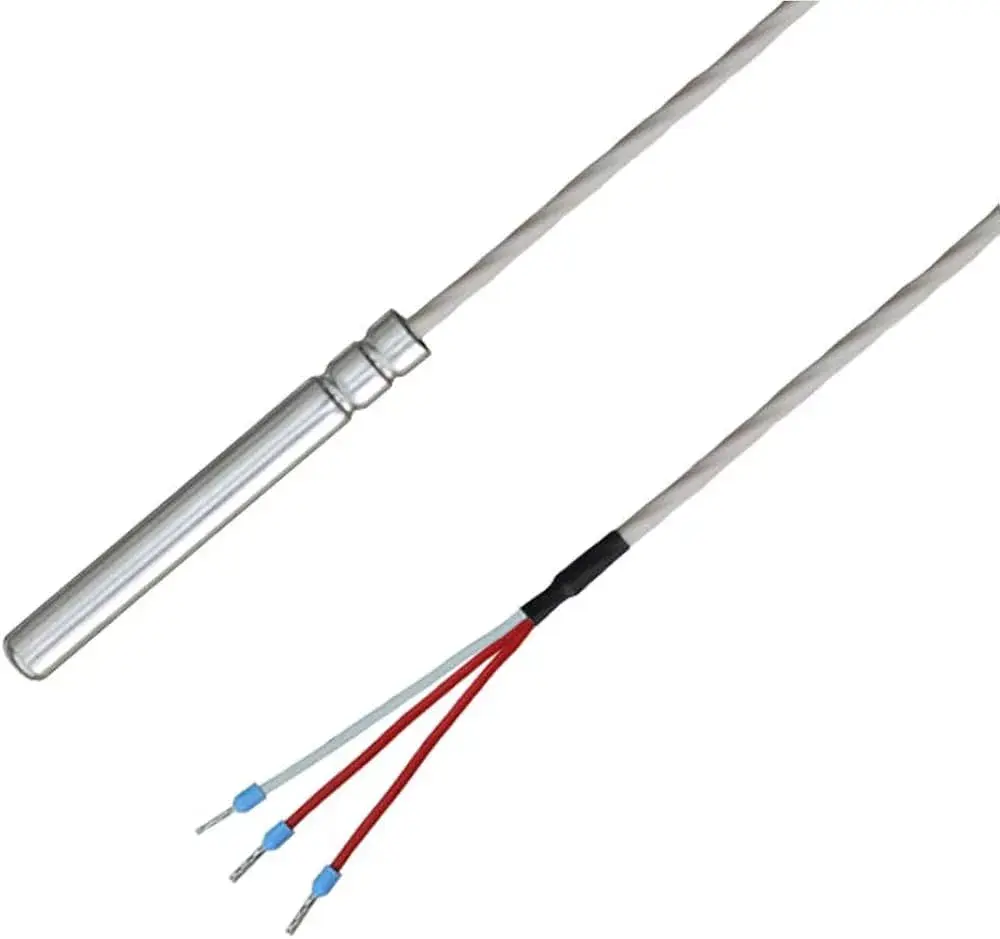 Produktfoto 1 von Temperature sensor PT100, 4x30mm, 250°C, 3m cable, class A
