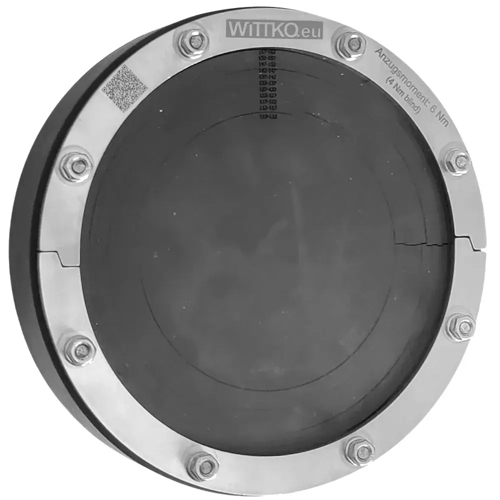 Produktfoto 1 von 200mm Ringraumdichtung | Mauerdurchführung 1x 110-162mm variabel