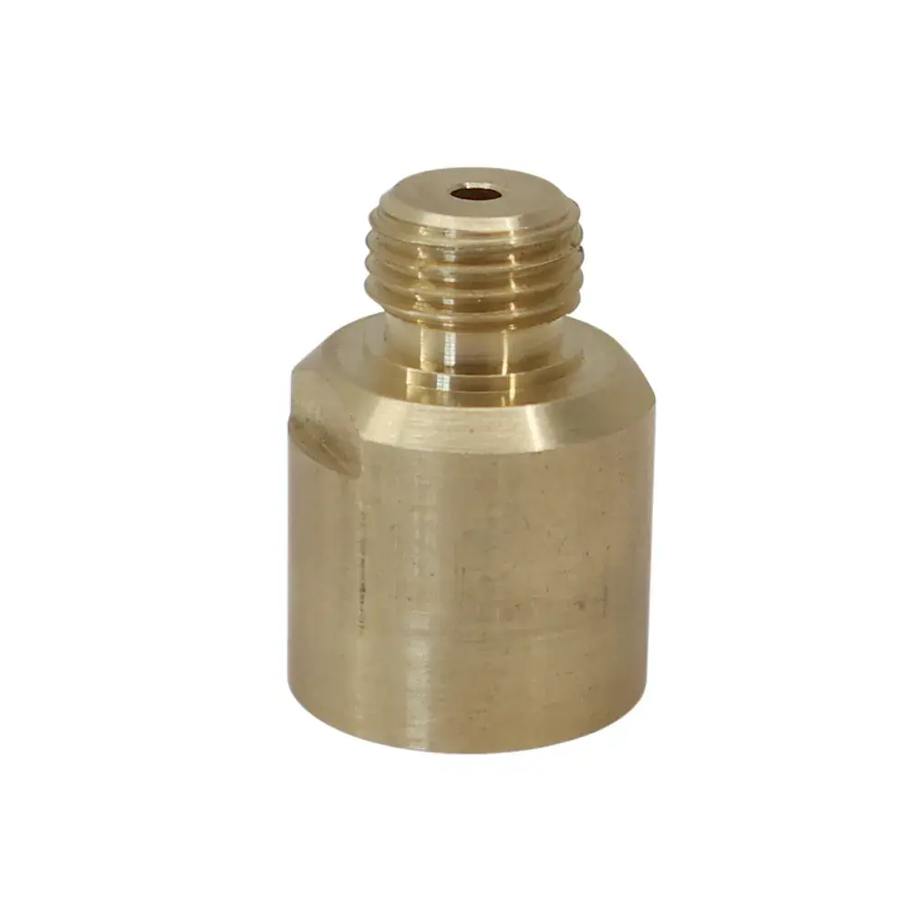 Produktfoto 1 von Messing-Gewindeadapter IG 1/2" auf AG 1/4" | 3 mm Bohrung | SW19
