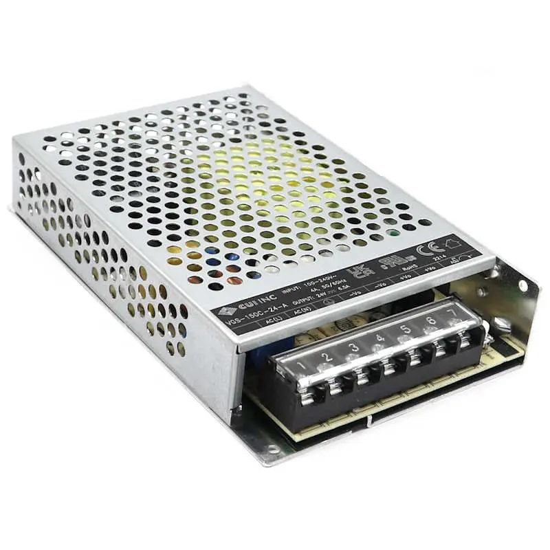 CUI VGS-150C-24-A Schaltnetzteil geschlossen, 156W, 24V-, 6,5A