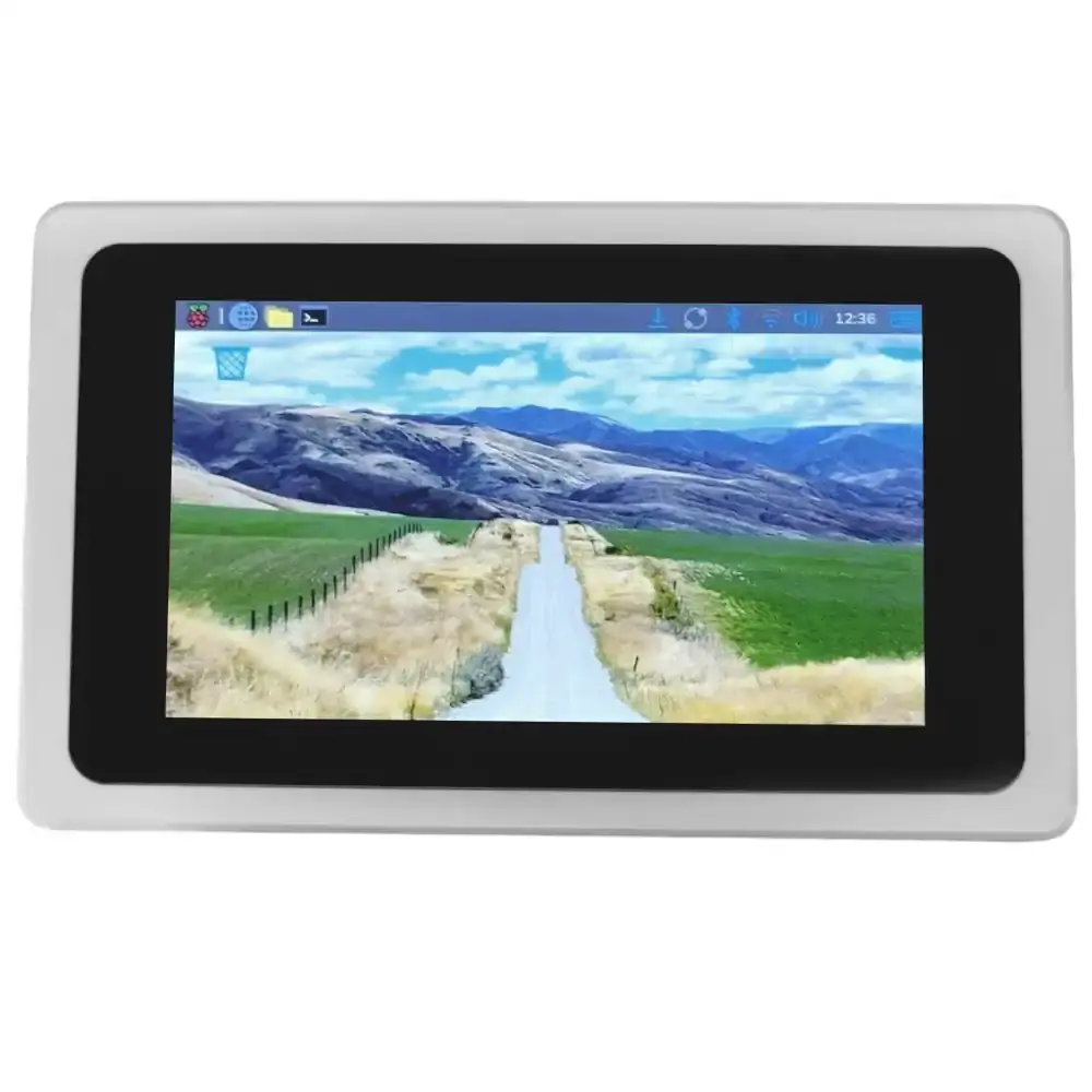 Produktfoto 1 von BOPLA BoTouch Raspberry Pi 7" Touch-Display für Schalttafeleinbau, 800x480px