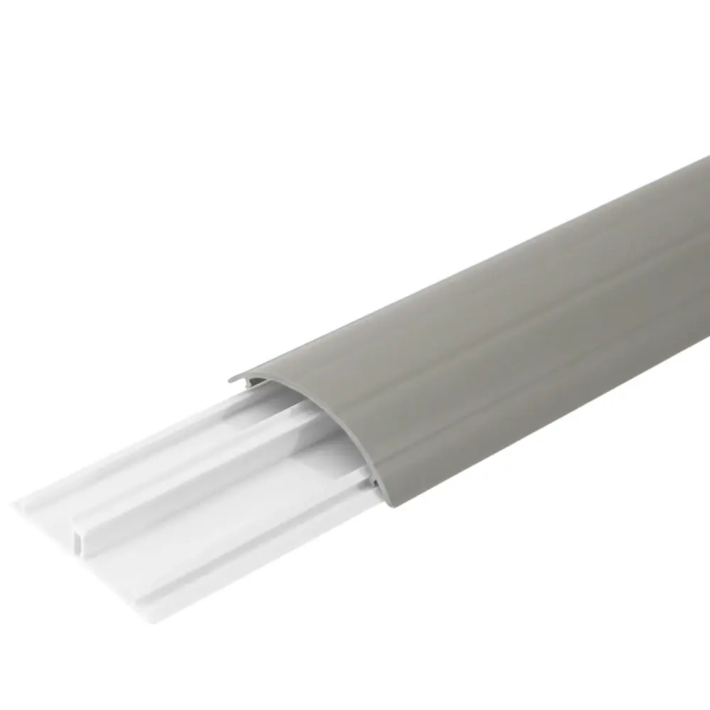 Produktfoto 1 von GGK ABK 12x50-7030 Aufboden-Kabelkanal 12x50mm | 2m | Grau | 27 Stück (54m)