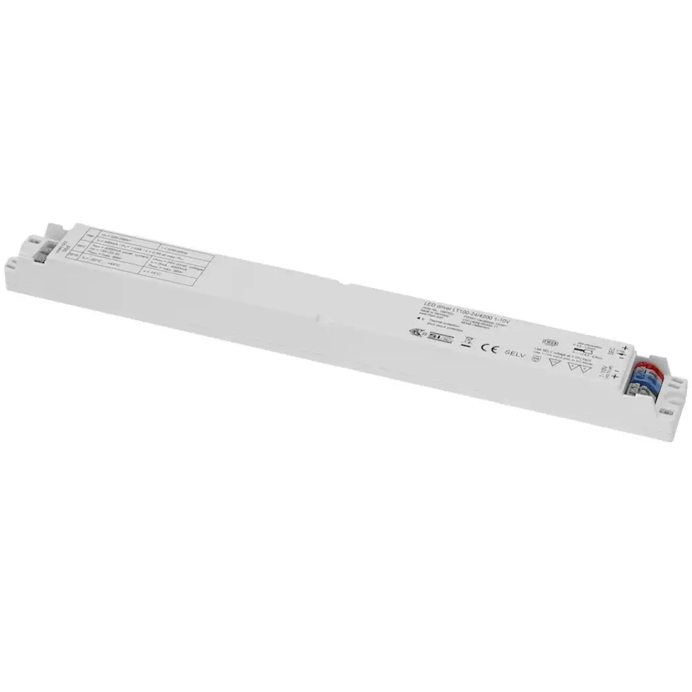 Produktfoto 1 von FRIWO LT100-24/4200 1-10V LED-Treiber | 24VDC 4,2A 100W | CV+CC dimmbar