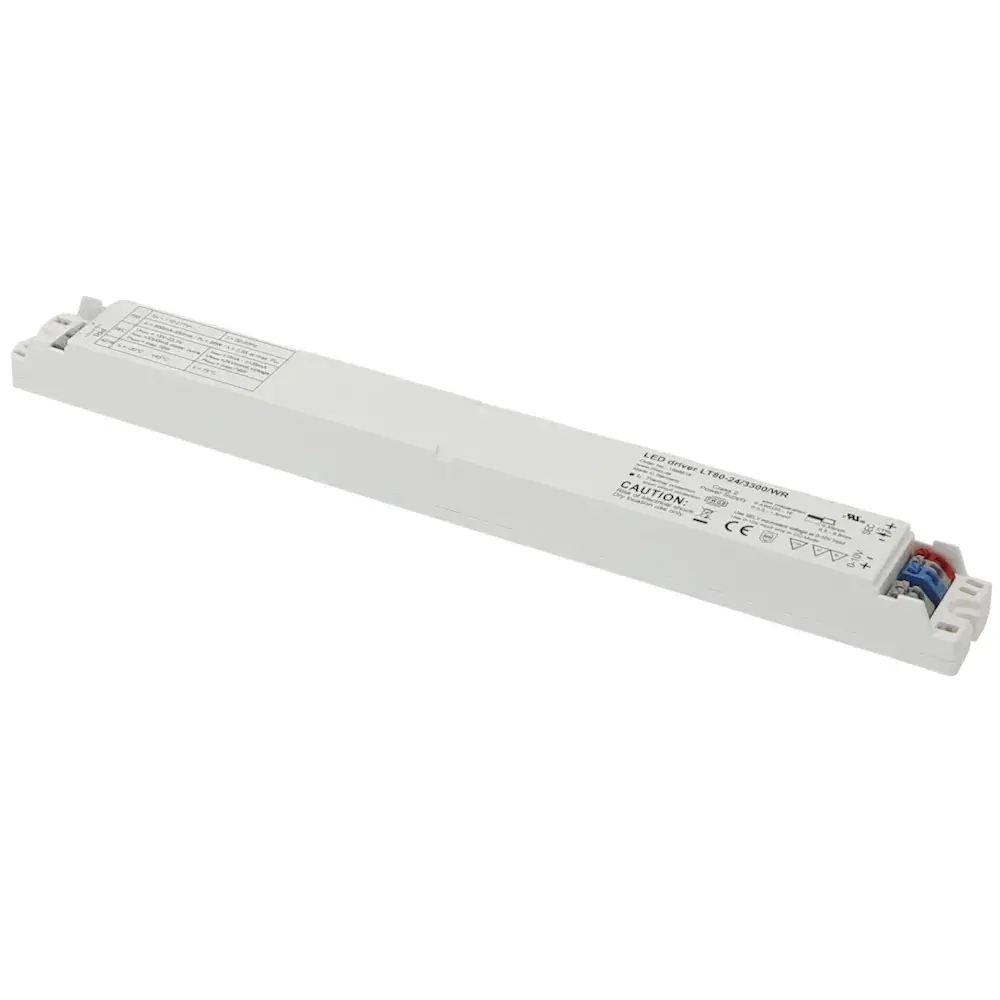 Produktfoto 1 von FRIWO LT80-24/3300/WR LED-Treiber | 24VDC 3,3A 80W | CV+CC dimmbar