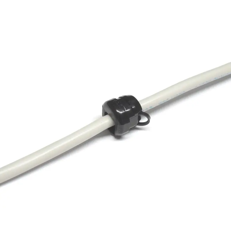 Produktfoto 1 von Kabeldurchführung für Flachleitung bis 2,8x5,3mm | mit Zugentlastung | 100 Stück