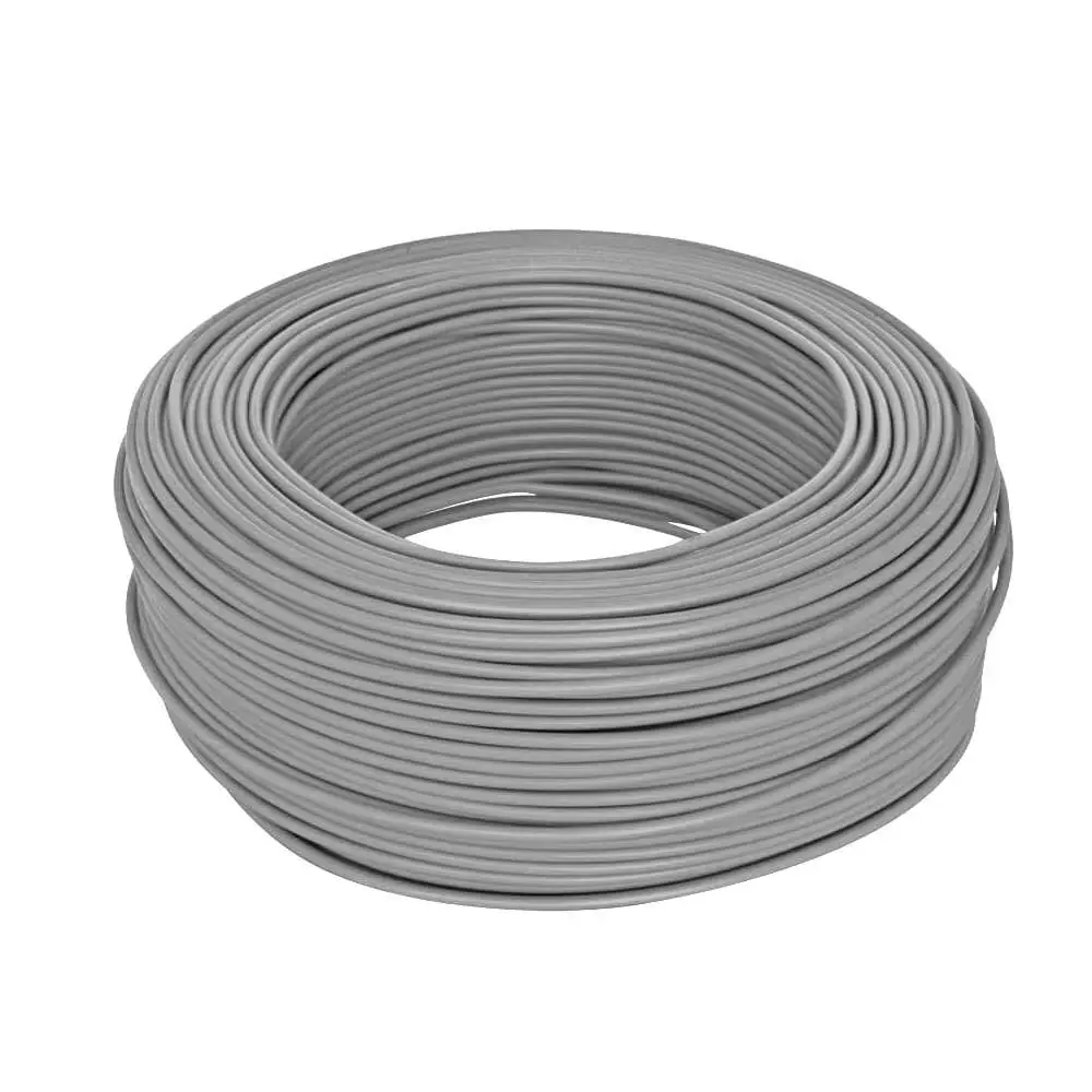 Produktfoto 1 von H05Z-K 1,0mm² halogenfreie Aderleitung flexibel | 100m Grau