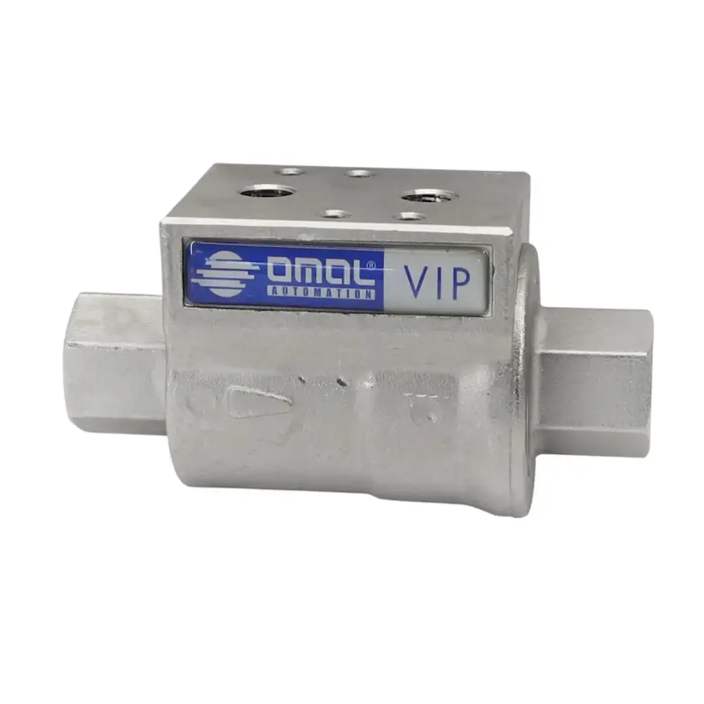 Produktfoto 1 von OMAL VIP NA NBR pneumatisches Absperrventil, einfachwirkend, NO, 10 bar, 3/8"
