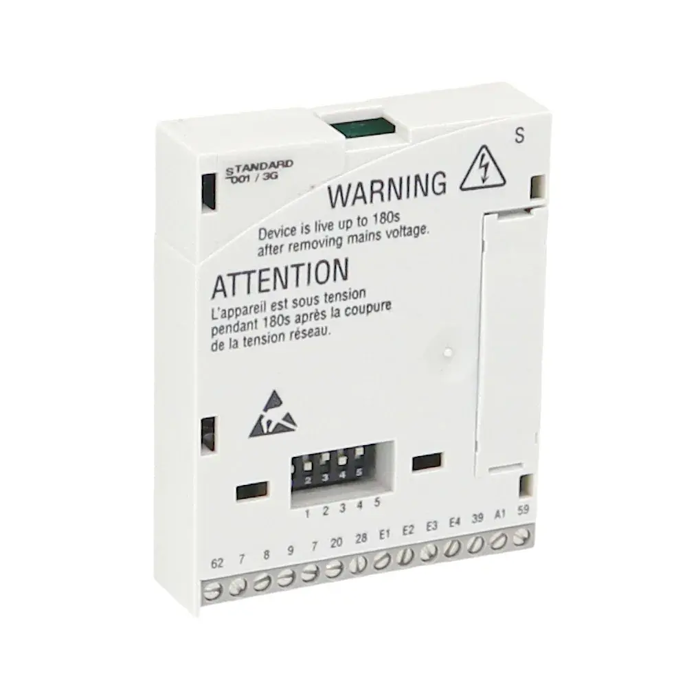 Produktfoto 1 von LENZE E82ZAFSC001 Funktionsmodul, Standard-I/O, 8200 motec, Schraubklemmen