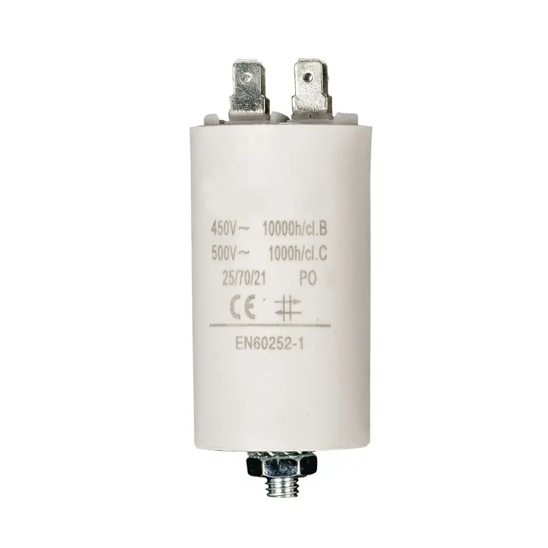 Motorkondensator, 6,3µF/450V, 6,3mm Flachstecker
