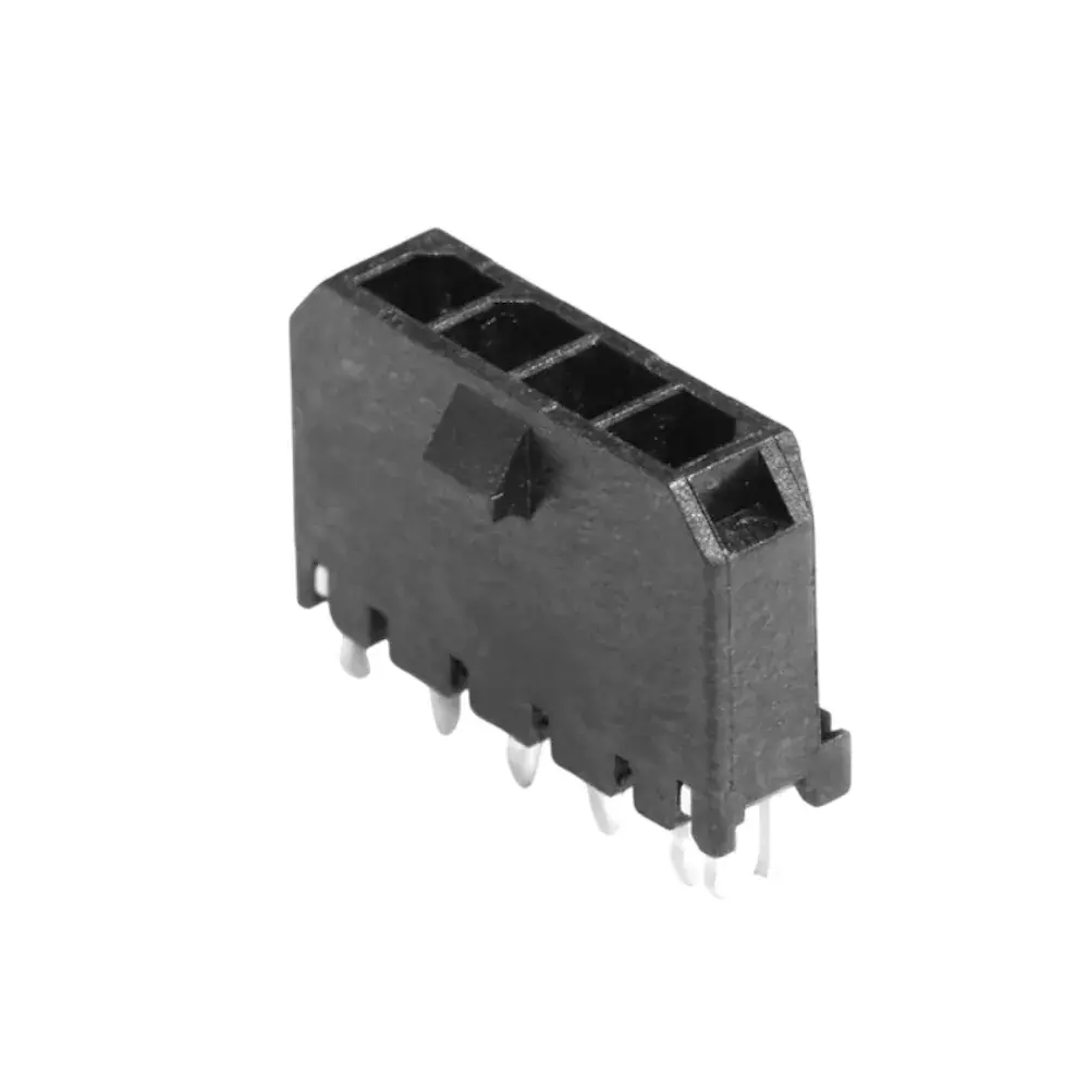 Produktfoto 1 von MOLEX 43650-0422 Micro-Fit 3.0 Vertical Header, 4-polig, RM3, 200 Stück Rolle