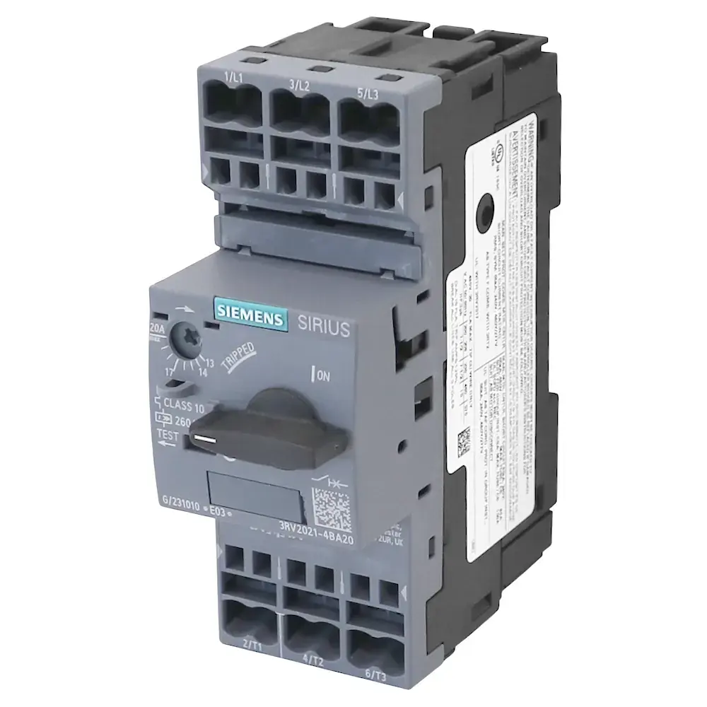 Produktfoto 1 von SIEMENS 3RV2021-4BA20 SIRIUS Motorschutzschalter | 13-20A | ohne Hilfsschalter