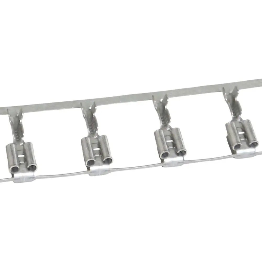 Produktfoto 1 von STOCKO RSB7630X6.3-1.5 Flachsteckhülsen 6,3mm unisioliert, Rolle mit 1400 Stück