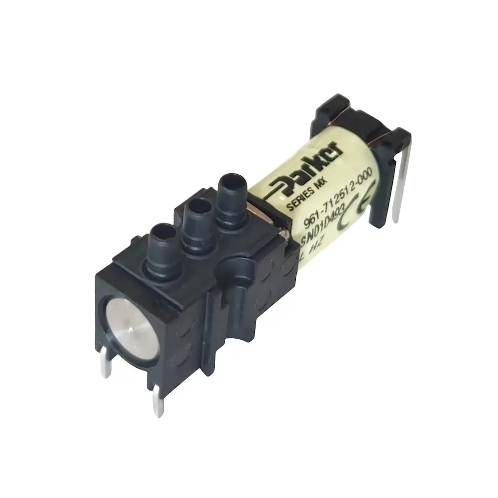 Produktfoto 1 von PARKER 961712512000 MX PCB Miniatursitzventil, Schlauchtüllen, 3-Wege, 5V-, 10mm