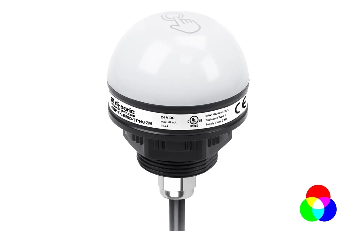Produktfoto 1 von Signalleuchten-SBP-FK-R50D-1TPNS-2M