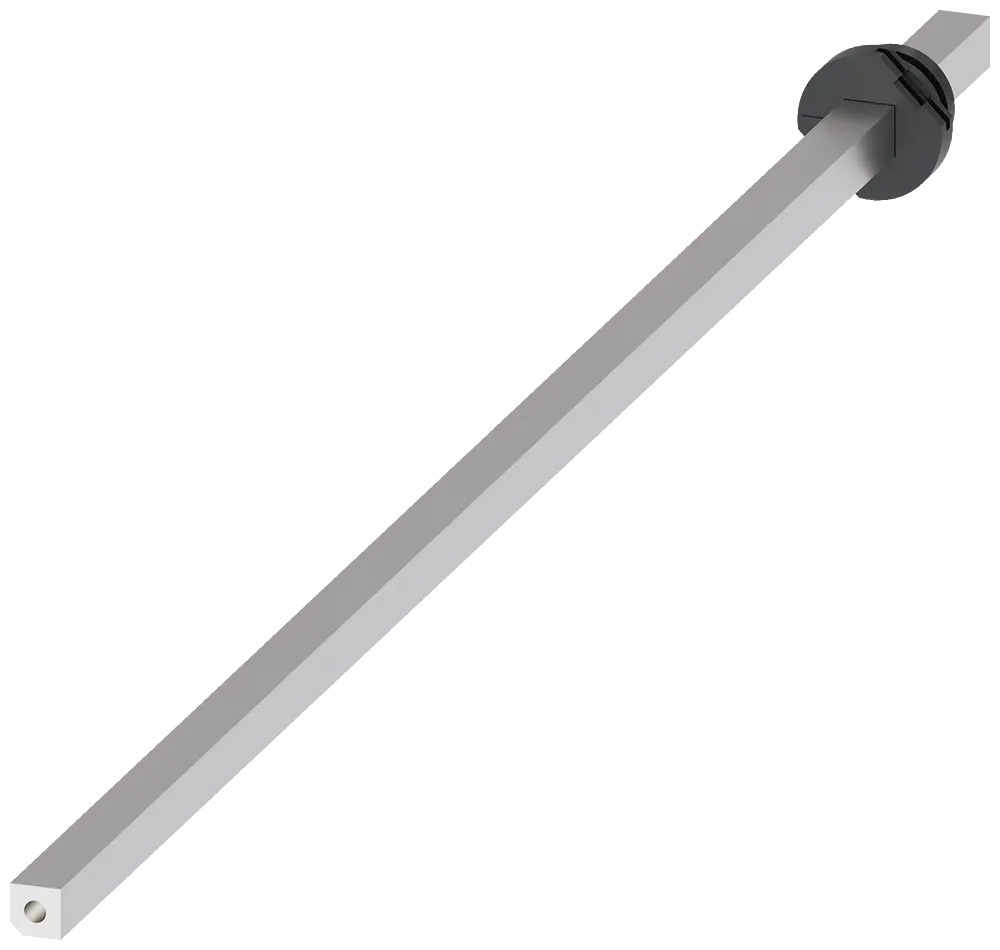 Produktfoto 1 von Siemens Welle, 600 mm, 6 x 6 mm, Zubehör für Lasttrennschalter 3LD3