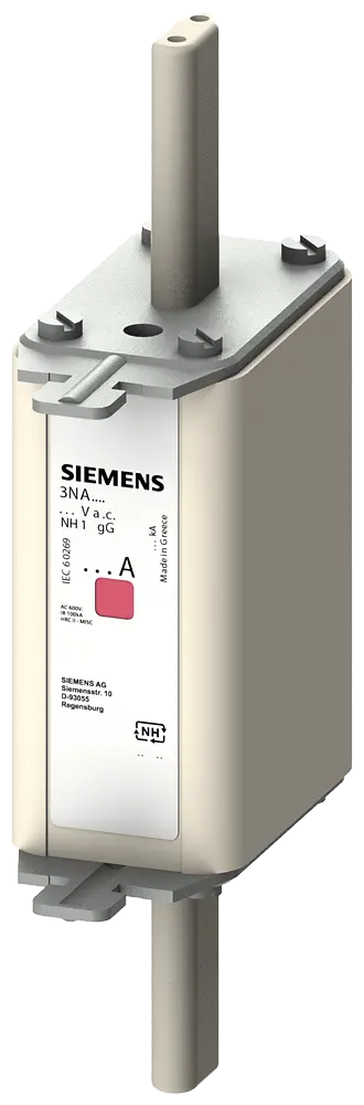 Produktfoto 1 von Siemens NH-Sicherungseinsatz, NH1, In: 100 A, gG, Un AC: 500 V, Un DC: 440 V