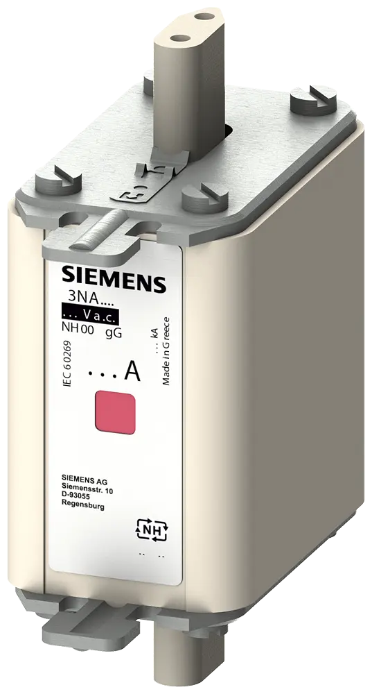 Produktfoto 1 von NH-Sicherungseinsatz, NH00, In: 50 A, gG, Un AC: 690 V, Un DC: 250 V