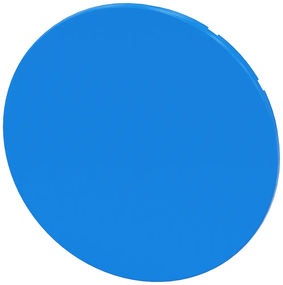 Produktfoto 1 von Druckknopf, blau, für Drucktaster