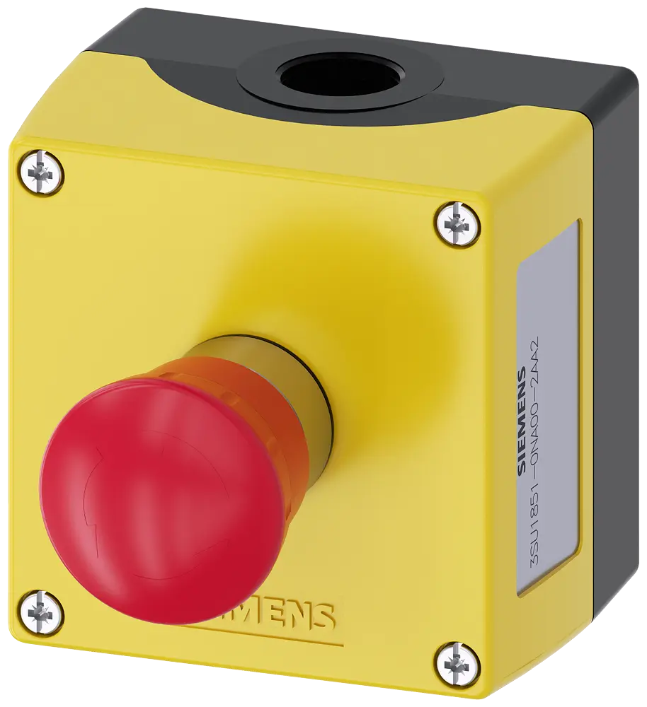 Produktfoto 1 von Siemens Gehäuse für Befehlsgeräte, 22 mm, rund