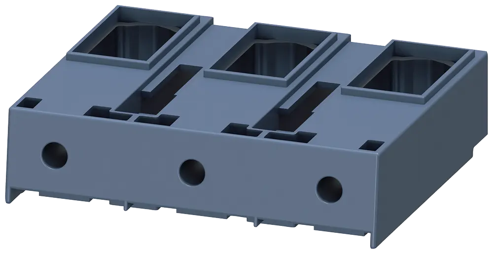 Produktfoto 1 von Siemens Rahmenkl.block für Schütz Bgr.S6, 3RT105 für Überlastrelais 3RB105