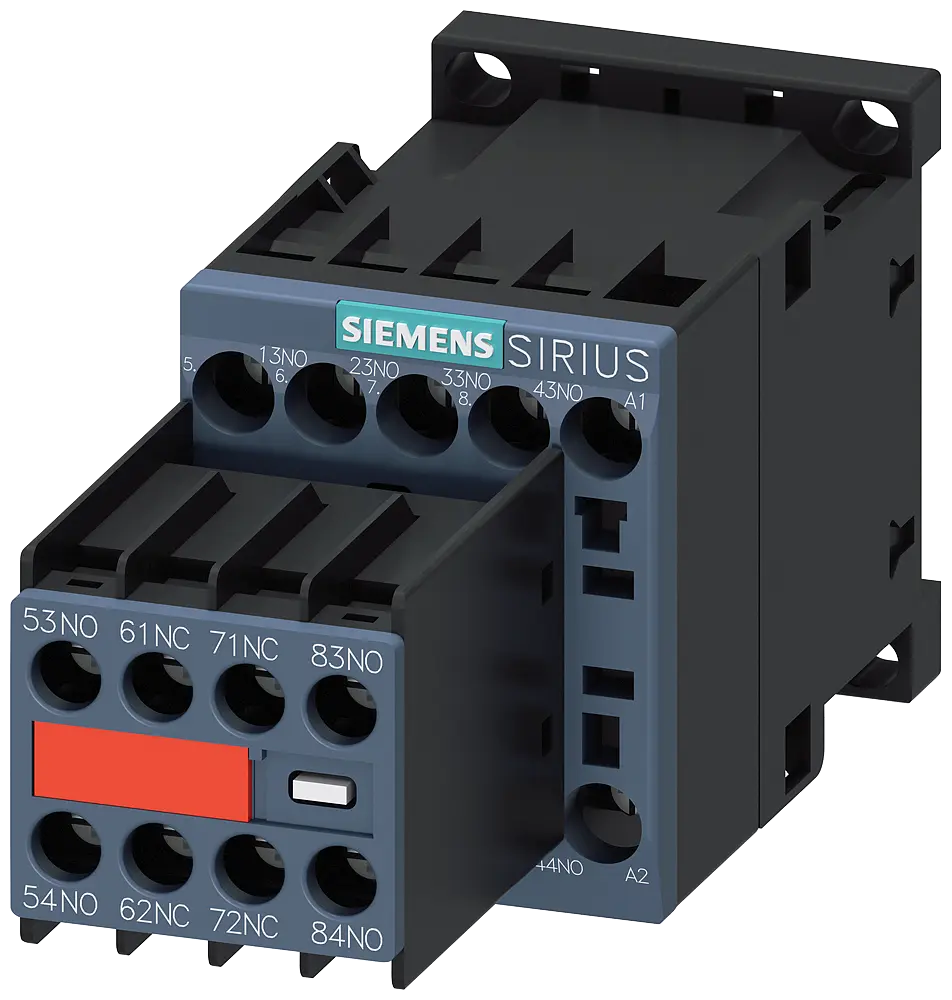 Produktfoto 1 von Siemens Hilfsschütz, 6S+2Ö, AC 230V, 50/60Hz, S00, Schraubanschluss