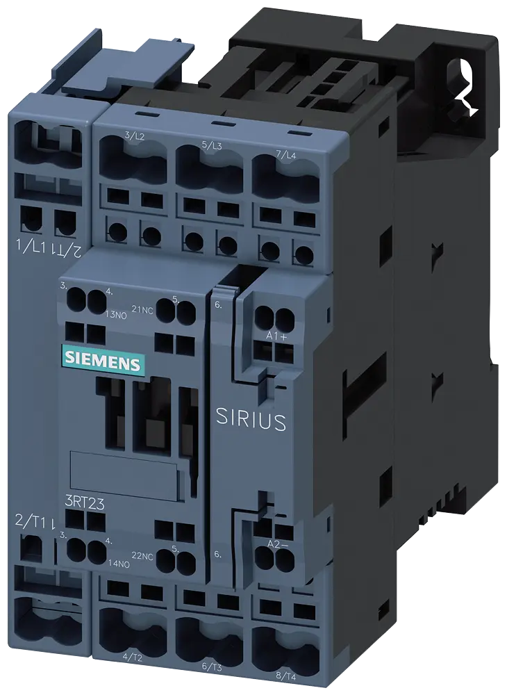 Produktfoto 1 von Siemens Schütz, AC-1, 40 A/400 V/40 °C, S0, 4-polig, DC 24V, 1S+1Ö