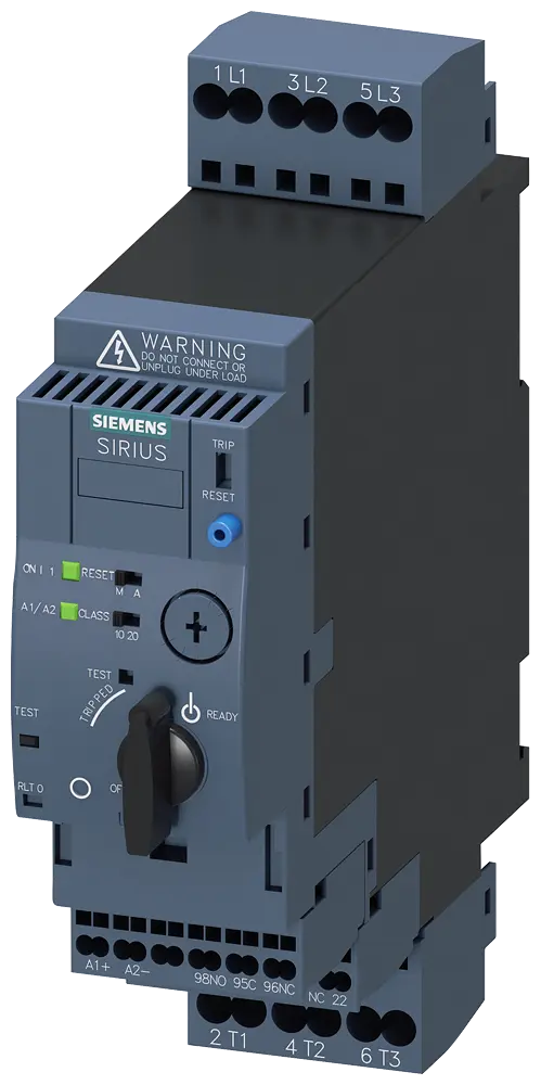 Produktfoto 1 von Siemens SIRIUS Kompaktabzweig Direktstarter 400 V, AC/DC 24 V, 50-60 Hz, 8-32 A