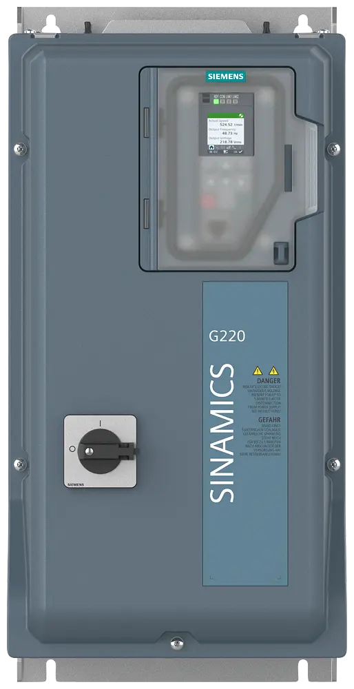 Produktfoto 1 von SINAMICS G220, 3AC 200...240V, 2,2kW/3.0hp, IP55 / UL 12