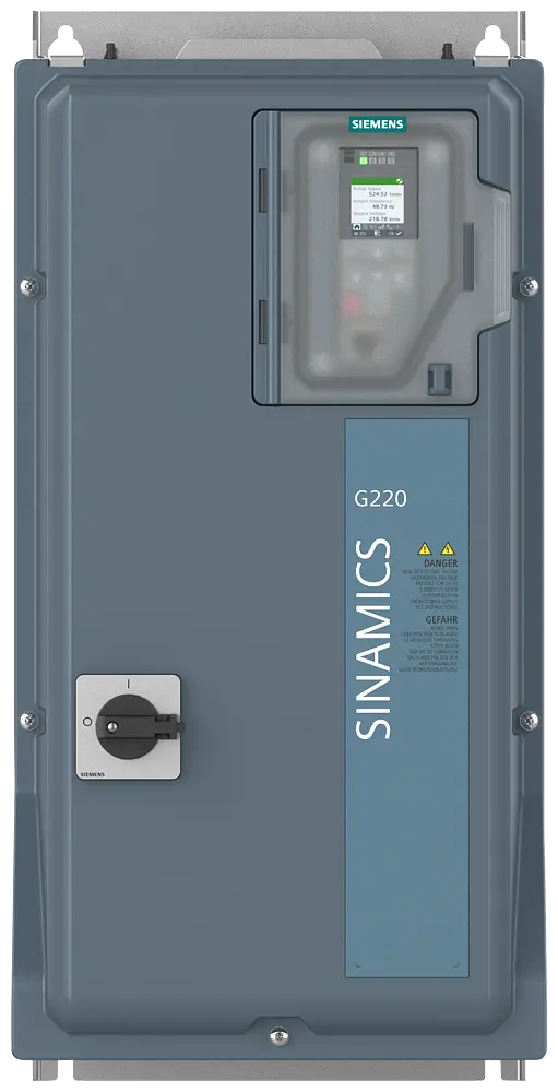 Produktfoto 1 von SINAMICS G220, 3AC 380...500V, 11kW/15hp, IP55 / UL 12
