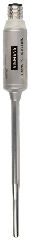Produktfoto 1 von SITRANS TS200 Temperatursensor (Ø 6/4,4mm) Pt100 Kl.A mit optimierter Ansprechzeit, Sensorlänge 750mm. Inklusive IO-Link / 4…20mA Ausgang, Edelst...