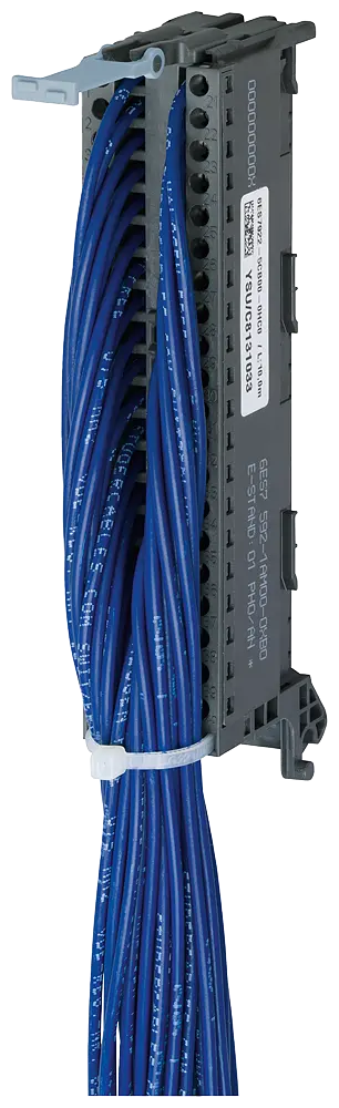 Produktfoto 1 von Frontstecker 40polig m. 40 Einzelader halogenfrei für SIMATIC S7-1500 L=2,5m