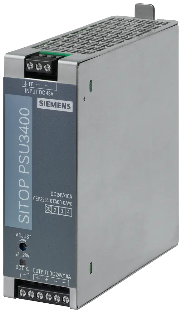 Produktfoto 1 von Siemens Stromversorgung SITOP PSU3400, DC 48 V/ DC 24 V/10 A
